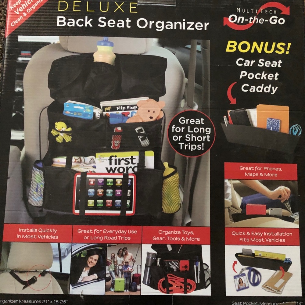 Deluxe Backseat Organizer